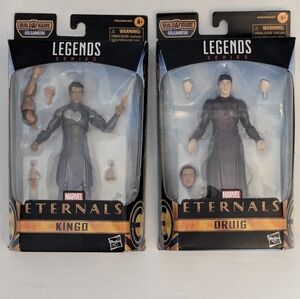 Marvel Legends Series Eternals Druig and Kingo Superhero